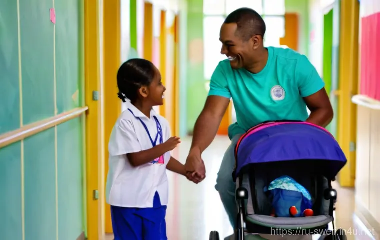 학교사회복지사와 교육복지사의 역할 비교 - **Prompt for Educational Support Specialist Theme:**
    "An encouraging educational support special...